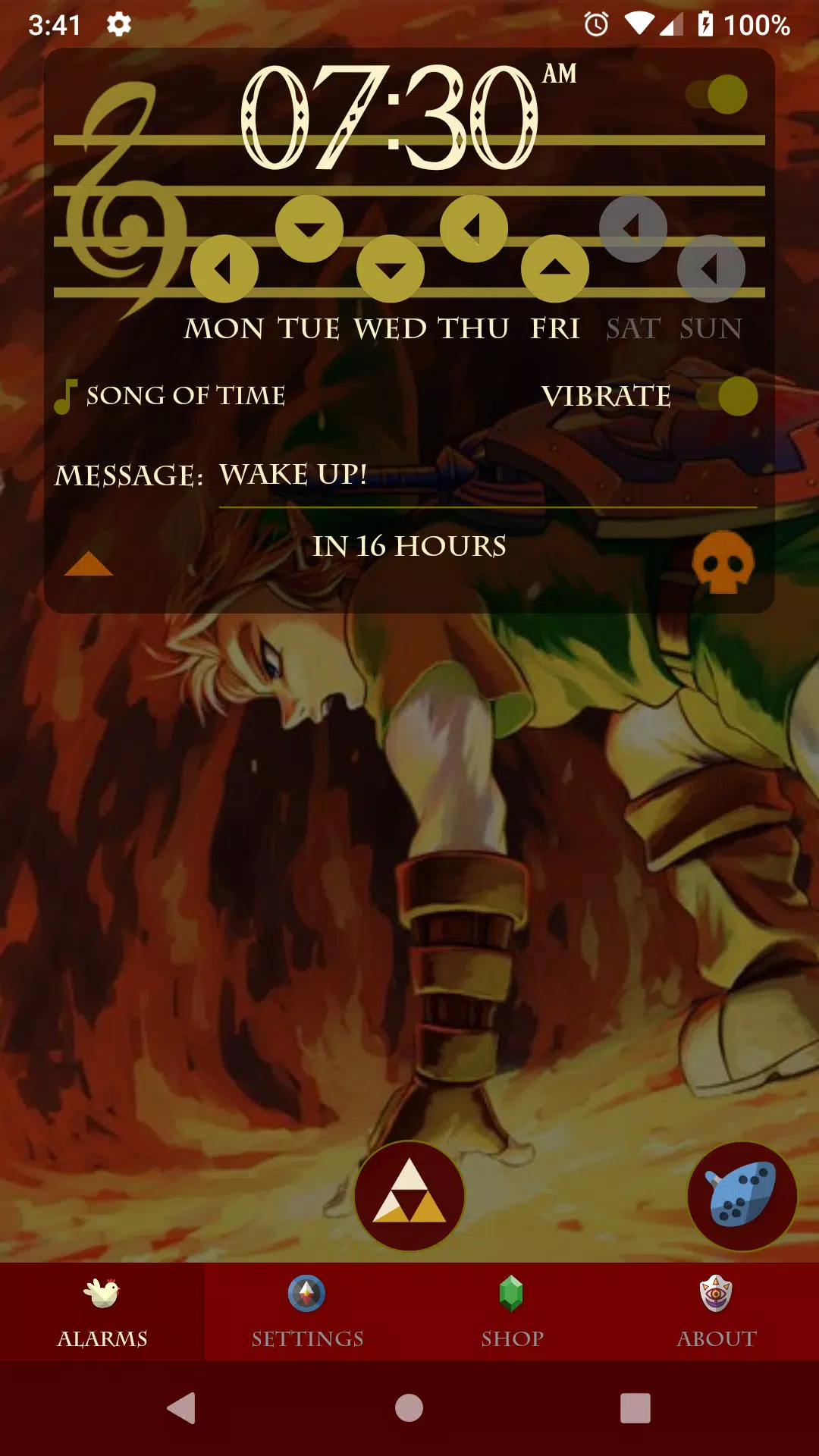 Descarga de APK de Zelda Reloj Despertador para Android