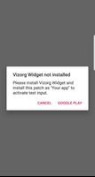 Vizorg Widget Text Patch پوسٹر