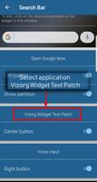 Vizorg Widget Text Patch تصوير الشاشة 1