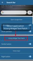 Vizorg Widget Text Patch capture d'écran 1
