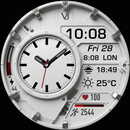 VJ-IVORY HYBRİD WATCH FACE APK