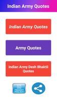 Indian Army Quotes Affiche