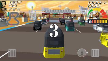 TUK TUK  Auto Racing 3D capture d'écran 1