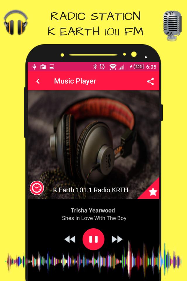 Android 用の K Earth 101.1 Radio KRTH Los Angeles Fm Stations APK をダウンロード