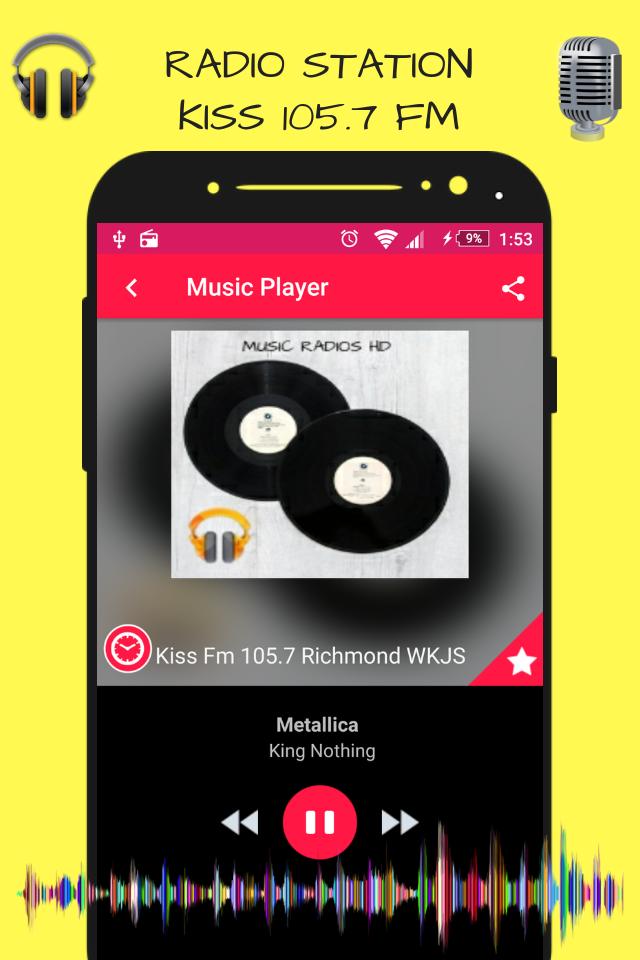 Kiss Fm 105.7 Richmond WKJS Virginia Radio Online for Android - APK Download