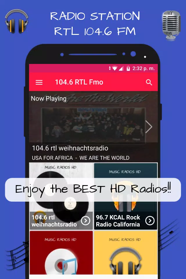 Descarga de APK de 104.6 RTL weihnachtsradio kostenlos Berlin Radio para  Android