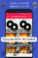 Radio Univers Fm 101.3 Haiti Radio Stations Online Plakat