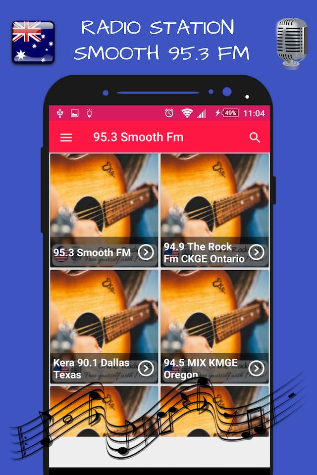 Android 用の 95 3 Smooth Fmシドニーオーストラリアのラジオ局hd Apk をダウンロード