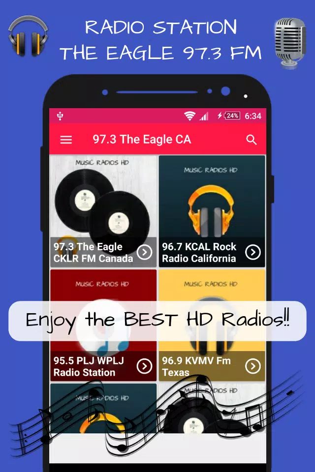 97.3 The Eagle CKLR FM Canada Radio Stations Live APK for Android Download