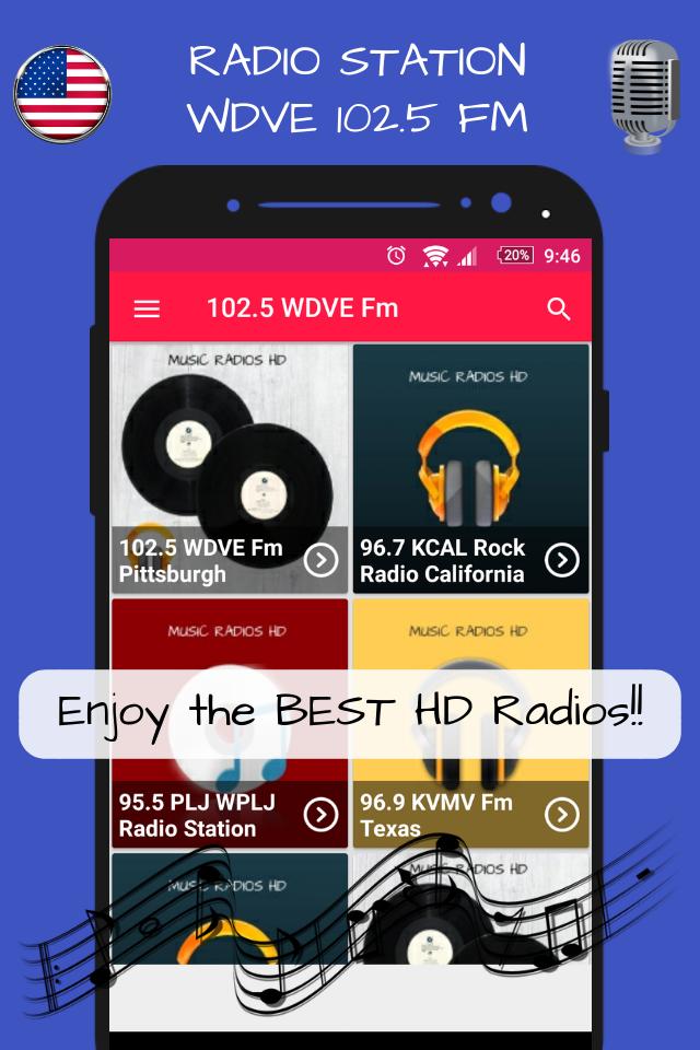 102.5 WDVE Fm Pittsburgh Pennsylvania Radio Online for Android - APK  Download
