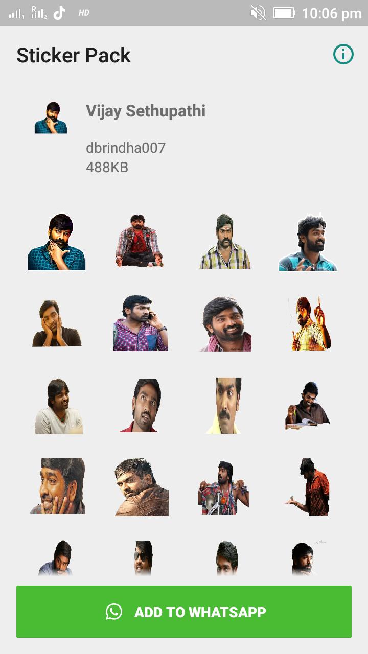 Vijay Sethupathi Stickers For Whatsapp For Android Apk Download