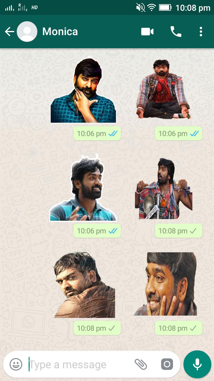Vijay Sethupathi Stickers For Whatsapp For Android Apk Download
