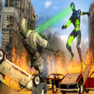 Mutant Spider Rope hero fight