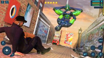 Mutant Spider Rope hero fight imagem de tela 1