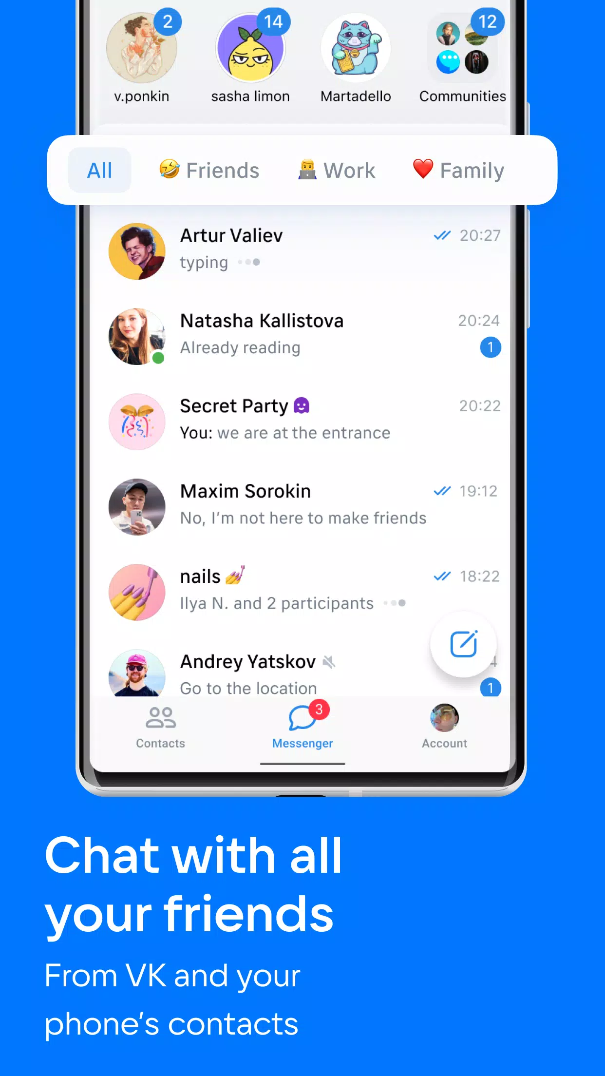 VK: social network, messenger on the App Store