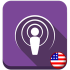 USA Podcast ไอคอน