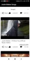 Justin Bieber Songs capture d'écran 2