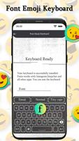 Emoji Font Keyboard imagem de tela 1
