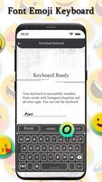 Emoji Font Keyboard imagem de tela 2