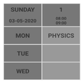 TimeTable