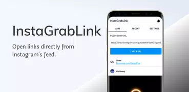 iGrabLink: abre enlaces del fe