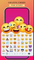 iOS Emojis For Story الملصق