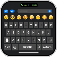 iPhone Keyboard APK pour Android Télécharger