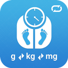 آیکون‌ Grams,kg,lbs weight converter