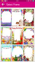 Birthday Photo Frames ภาพหน้าจอ 1