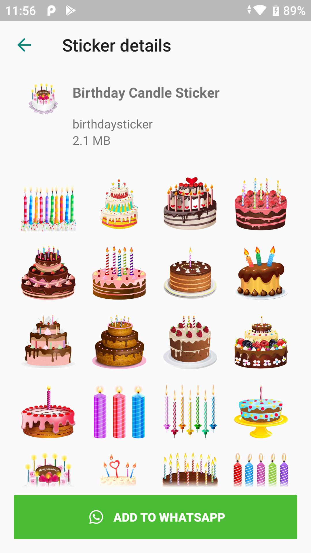 Birthday Stickers For Android Apk Download