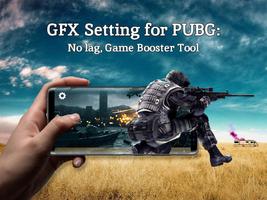 GFX Setting for PUBG: NO LAG, Game Booster Tool 海報