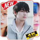 BTS V Kim Taehyung Wallpapers KPOP for Fans HD آئیکن