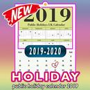 Sample public holiday calendar 2019 Printable APK
