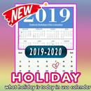 Sample holiday in usa calendar 2019 Printable APK