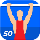 50 Pull-Ups Workout Challenge أيقونة