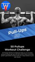 50 Pull-Ups Workout Challenge Plakat