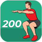 200 Squats иконка