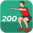 200 Squats Workout Challenge