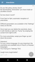 Anecdotes poster