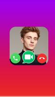 Vlad A4 Fake Video Call, chat الملصق