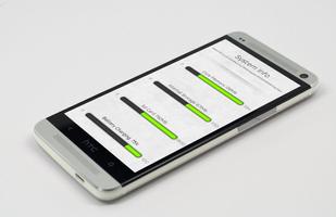 BlackClock Zooper Widget Skin تصوير الشاشة 2