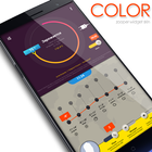 Color Zooper Widget Skin أيقونة