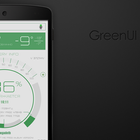 GreenUI Zooper Widget Skin أيقونة