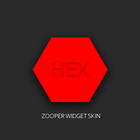 HEX Zooper Widget Skin أيقونة