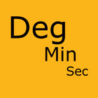Degrees Minutes Seconds icon