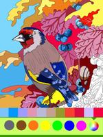 Birds Coloring Art Book تصوير الشاشة 3