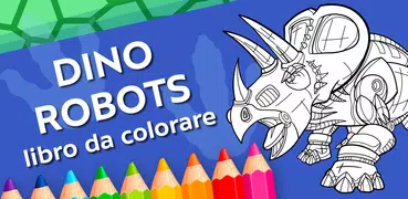 Dino Robot da Colorare