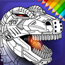 Dino Robots Coloring for Boys aplikacja