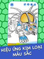 Tô màu Rô bốt Khủng long ảnh chụp màn hình 1