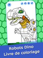 Dino Robots pour garçons Affiche